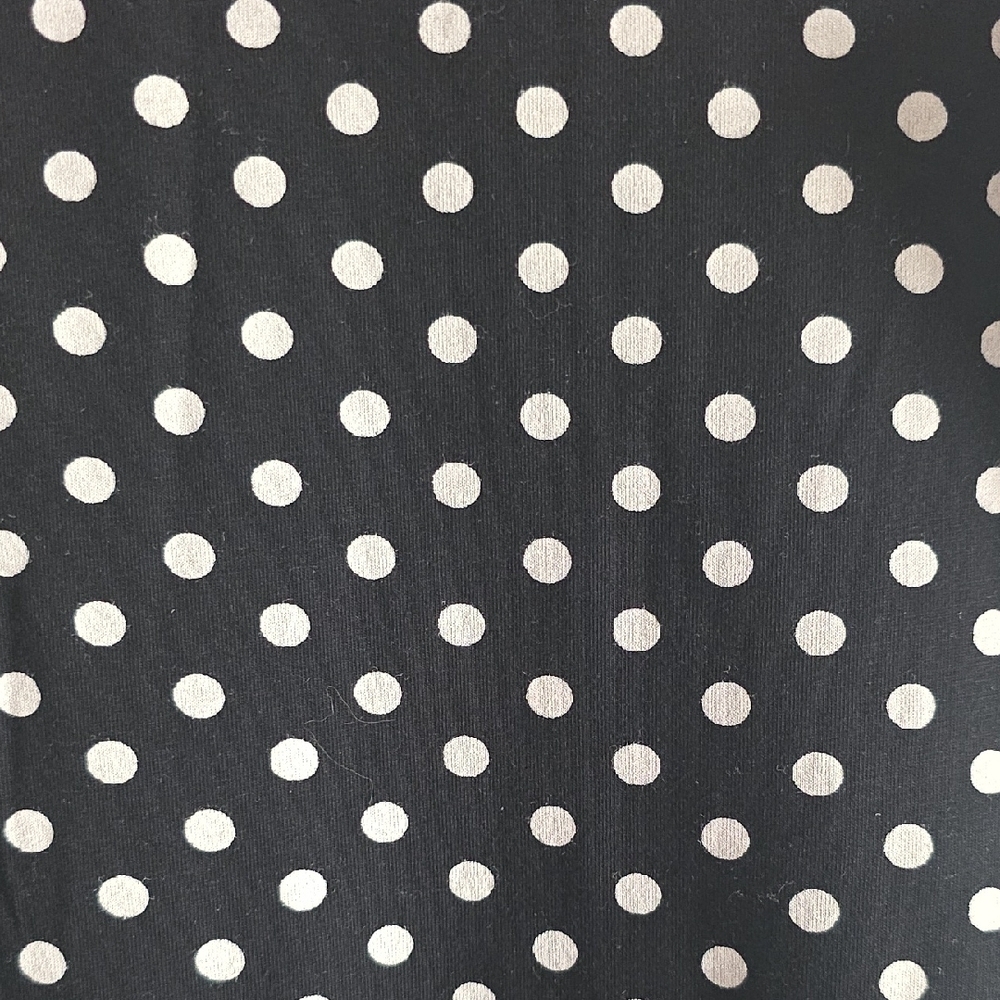 Anne Klein Black and White Polka Dot Short Sleeve Top, NWT, Size Small. - Picture 9 of 11